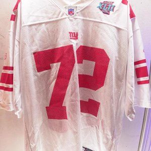 Reebok NFL New York Giants #72 Osi Umenyiora SB Super Bowl XLII Jersey Sz Large